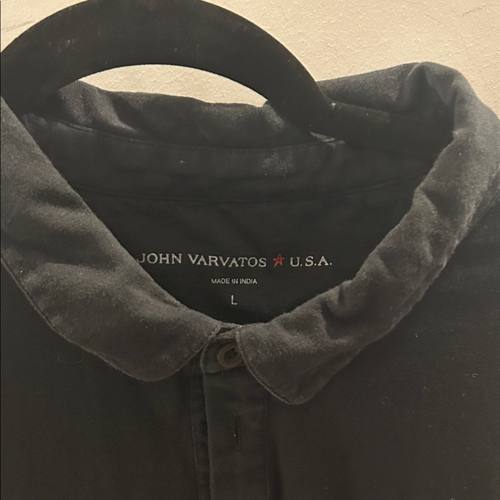 John Varvatos Black Polo